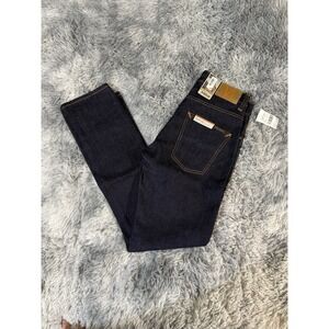 Nudie Jeans Co Men's NWT 30 X 32 Grim Tim Jean Dry True Navy Organic Cotton